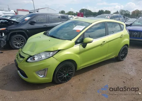 2012 Ford Fiesta Ses z USA, uszkodzony, nr VIN 3FADP4FJ8CM133083